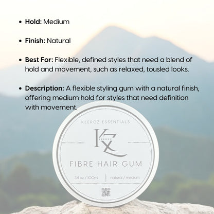 Fibre Hair Gum